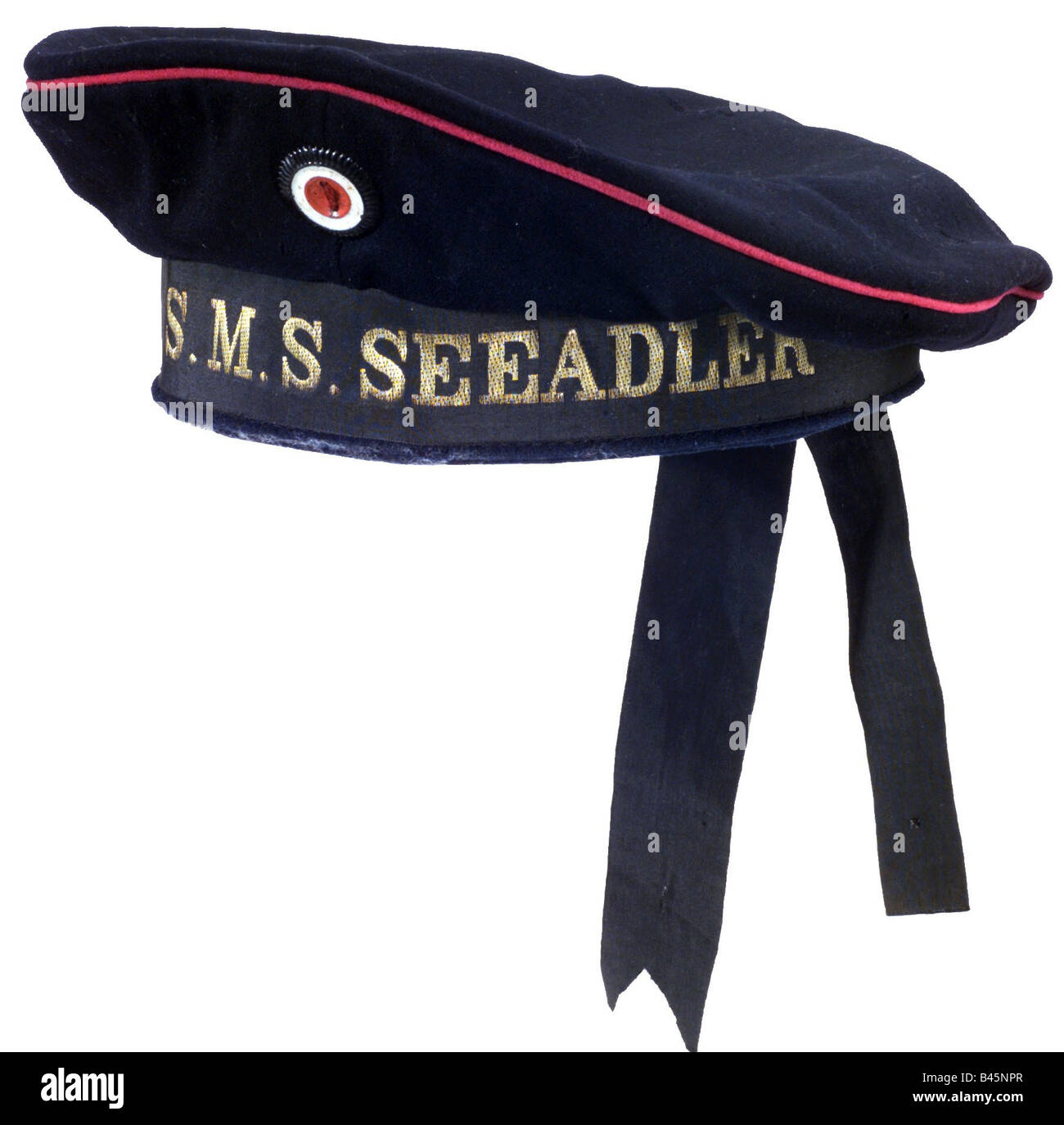 Militaire, uniformes, Allemagne, casquette plate pour les hommes enlisés du  SMS 'Seeadler', 1916 - 1917, Marine impériale, casquette de marins, XXe  siècle Photo Stock - Alamy