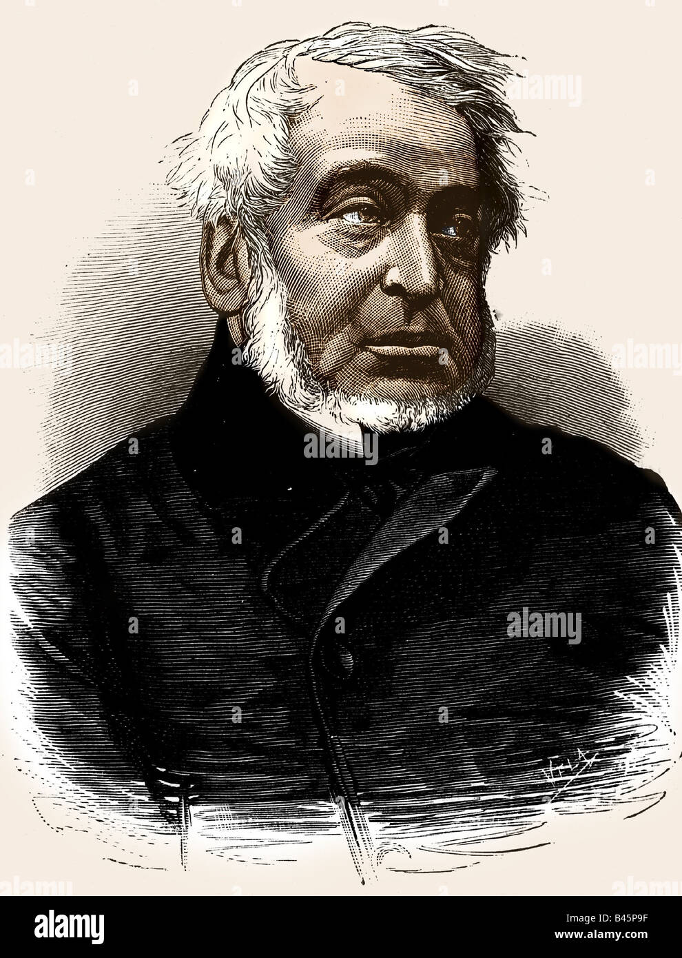 Rothschild, Lionel de 22.11.1808 - 3.6.1879, banquier et politicien britannique, portrait, gravure 1879, Banque D'Images