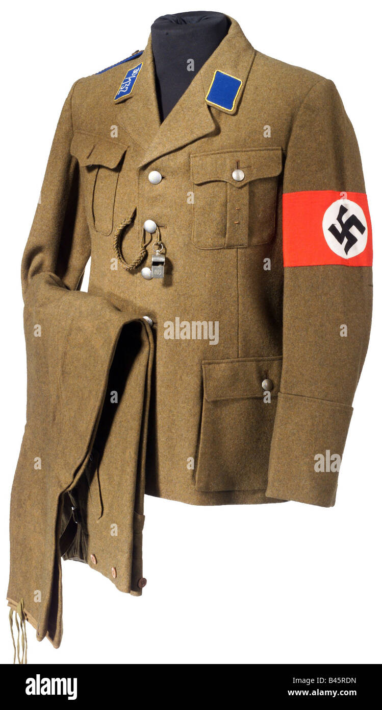 Nazisme/socialisme national, organisations, Troupes de tempête, uniforme, trooper, 1930, 30 s, Allemagne nazie, Third Reich, Sturmabteilung, sa, Banque D'Images