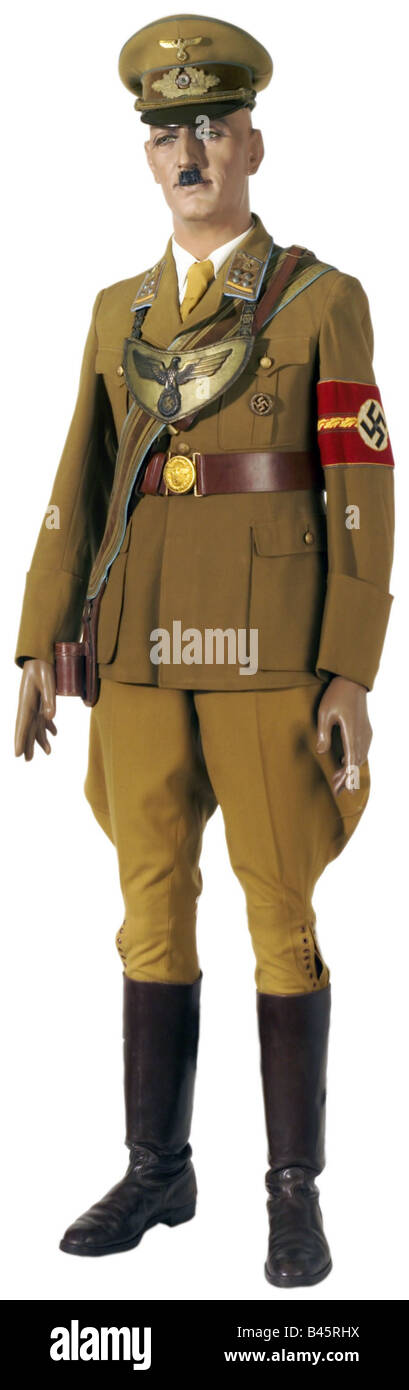 Nazisme/socialisme national, organisations, Organisation politique, uniforme, leader communautaire principal au porteur standard, , Banque D'Images