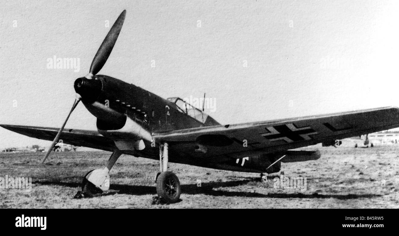 Aviation, avions, militaire, Allemagne, Messerschmitt Bf 109, vers 1938, Banque D'Images