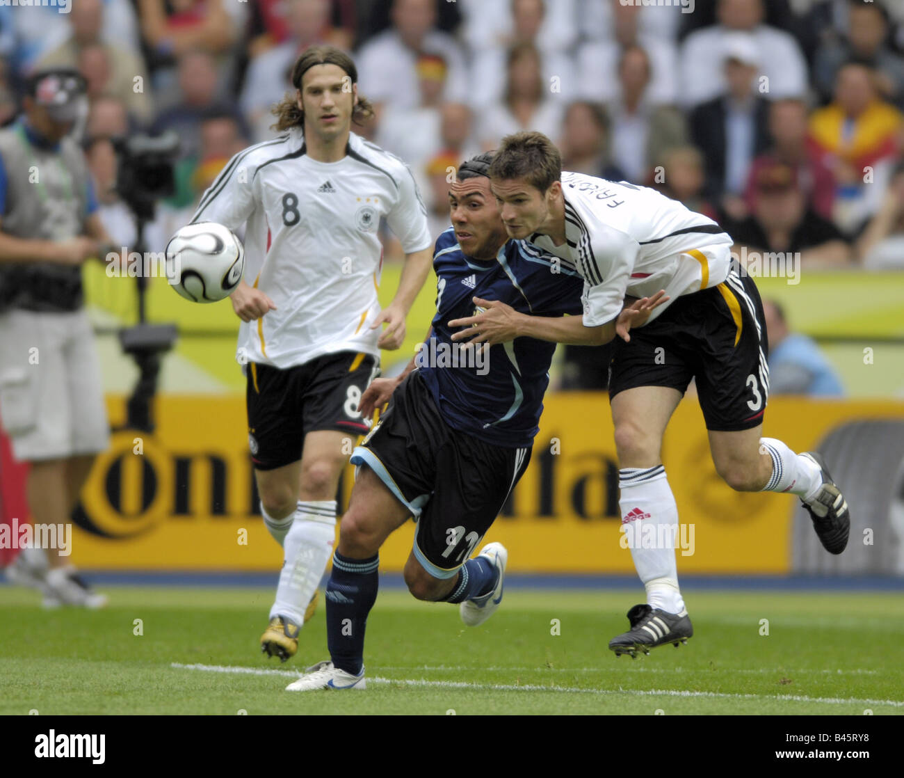 Le sport, football, championnats du monde, quart-de-finale, l'Allemagne contre l'Argentine, 4:2 (1:1), Berlin, 30.6.2006, Additional-Rights Clearance-Info-Not-Available- Banque D'Images