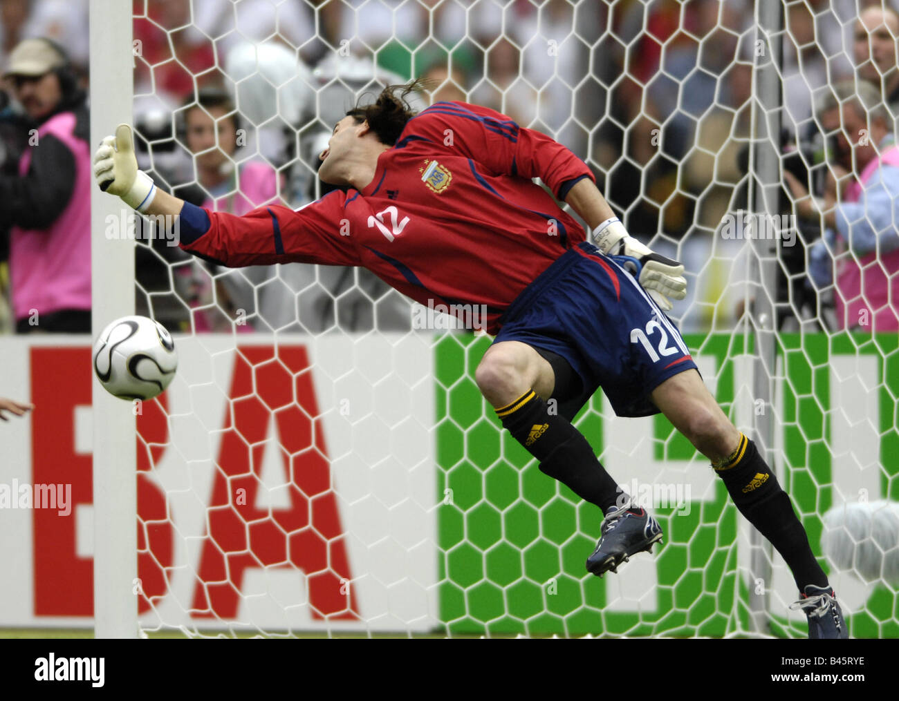 Le sport, football, championnats du monde, quart-de-finale, l'Allemagne contre l'Argentine, 4:2 (1:1), Berlin, 30.6.2006, Additional-Rights Clearance-Info-Not-Available- Banque D'Images