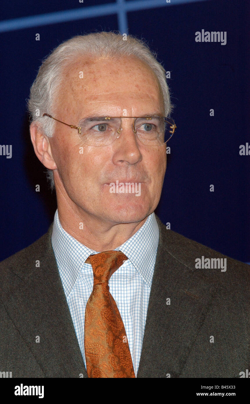 Beckenbauer, Franz, * 11.9.1945, responsable sportif allemand, portrait, 2004, Banque D'Images