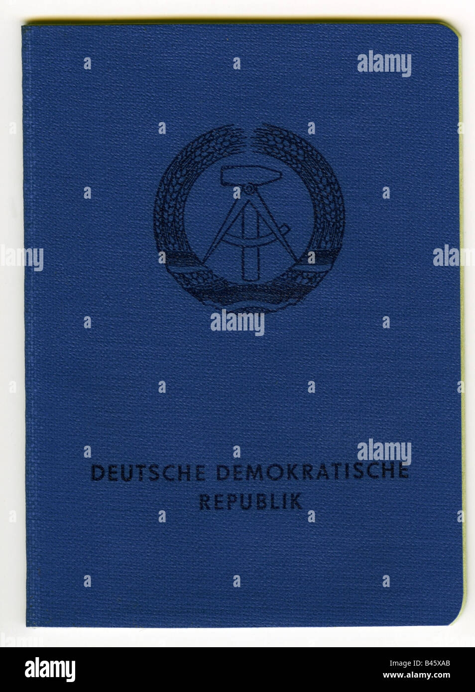 Géographie/voyages, Allemagne, République démocratique allemande, documents, carte d'identité, 1990, Banque D'Images