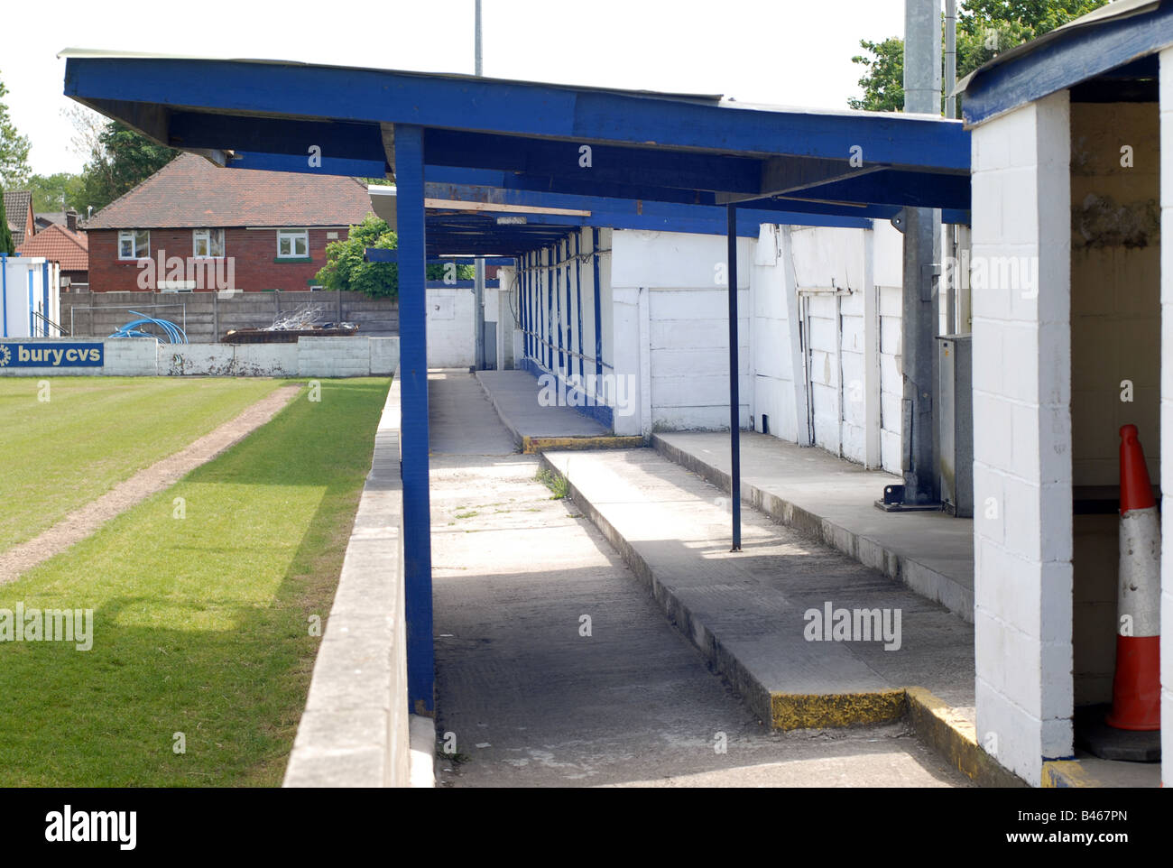 Pirogue, Radcliffe Borough F.C Banque D'Images