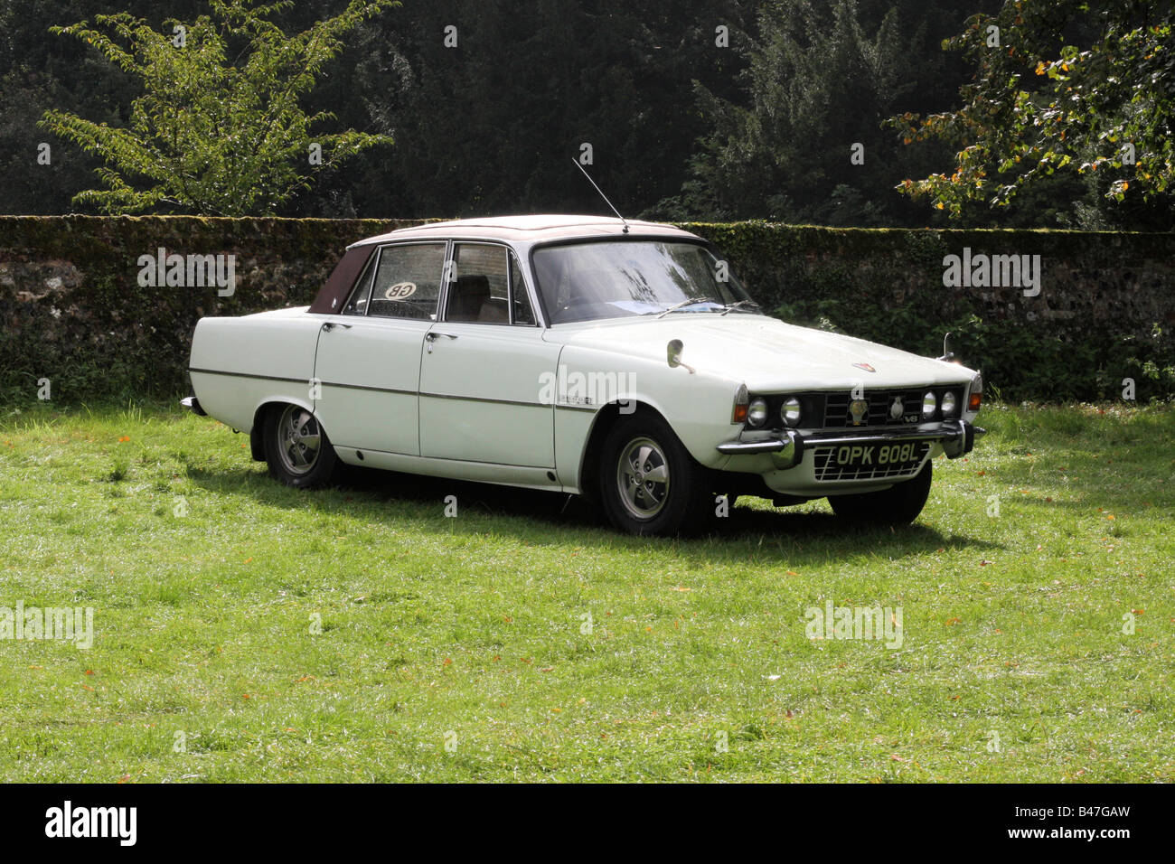 Rover 3500 v8 classic car Banque de photographies et d’images à haute ...
