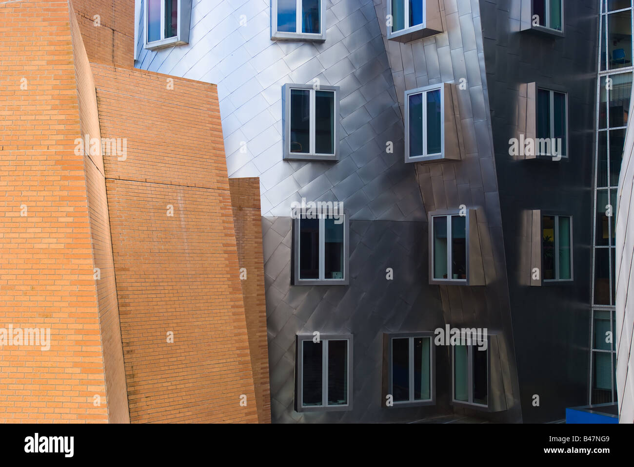 Le logiciel Stata center sur le campus de l'Institut de technologie de Massachusetts à Cambridge MA, comme vu sur 91508 Banque D'Images