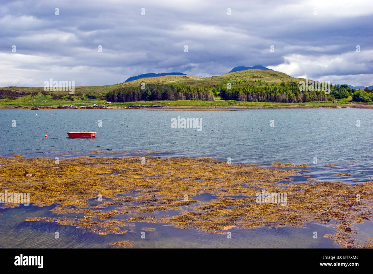 Ben Sgritheal Isleornsay et l'île de Skye Ecosse Grande-Bretagne UK 2008 Banque D'Images