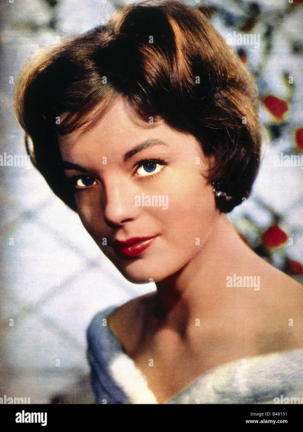 Schneider, Romy, 23.9.1938 - 29.5.1982, actrice allemande, portrait, plus tard colorée, 1958, Banque D'Images