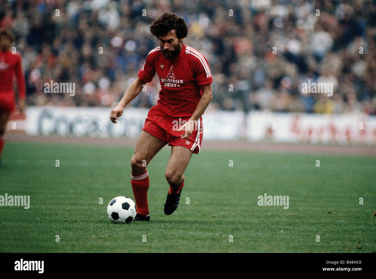 Breitner, Paul, * 5.9.1951, athlète allemand (football), longueur totale, vers 1980, Banque D'Images