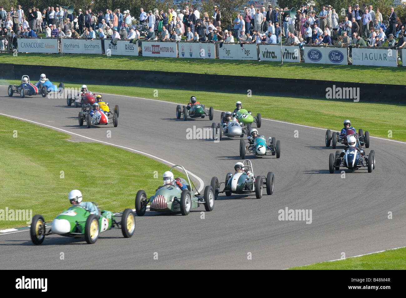 2008 Goodwood Revival meeting race Banque D'Images