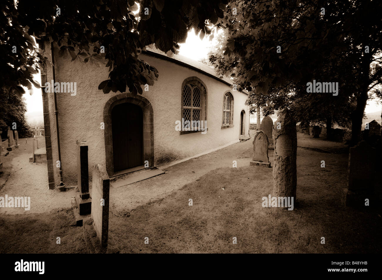 Église Croick, Strathcarron, Sutherland, Scotland Banque D'Images