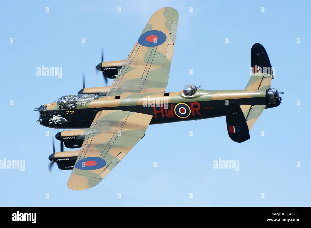 Avro Lancaster Bomber Banque D'Images