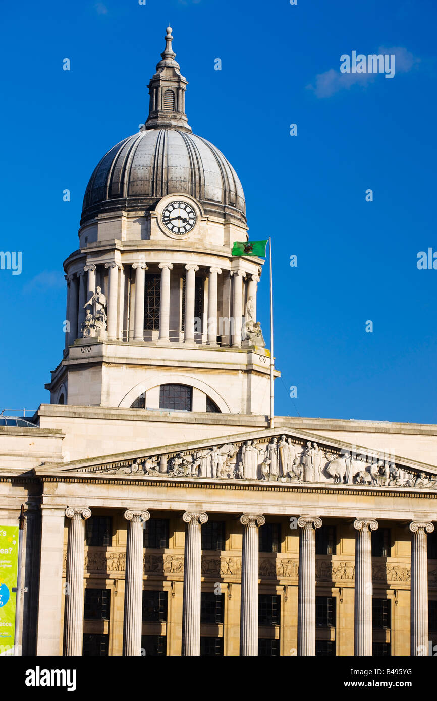 Chambre du Conseil Place Du Vieux Marché Nottingham Nottinghamshire en Angleterre Banque D'Images