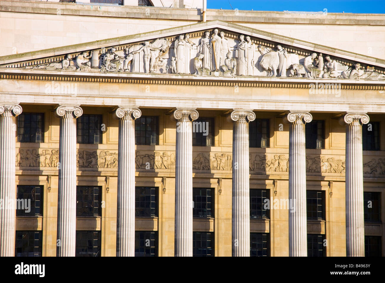 Chambre du Conseil Place Du Vieux Marché Nottingham Nottinghamshire en Angleterre Banque D'Images