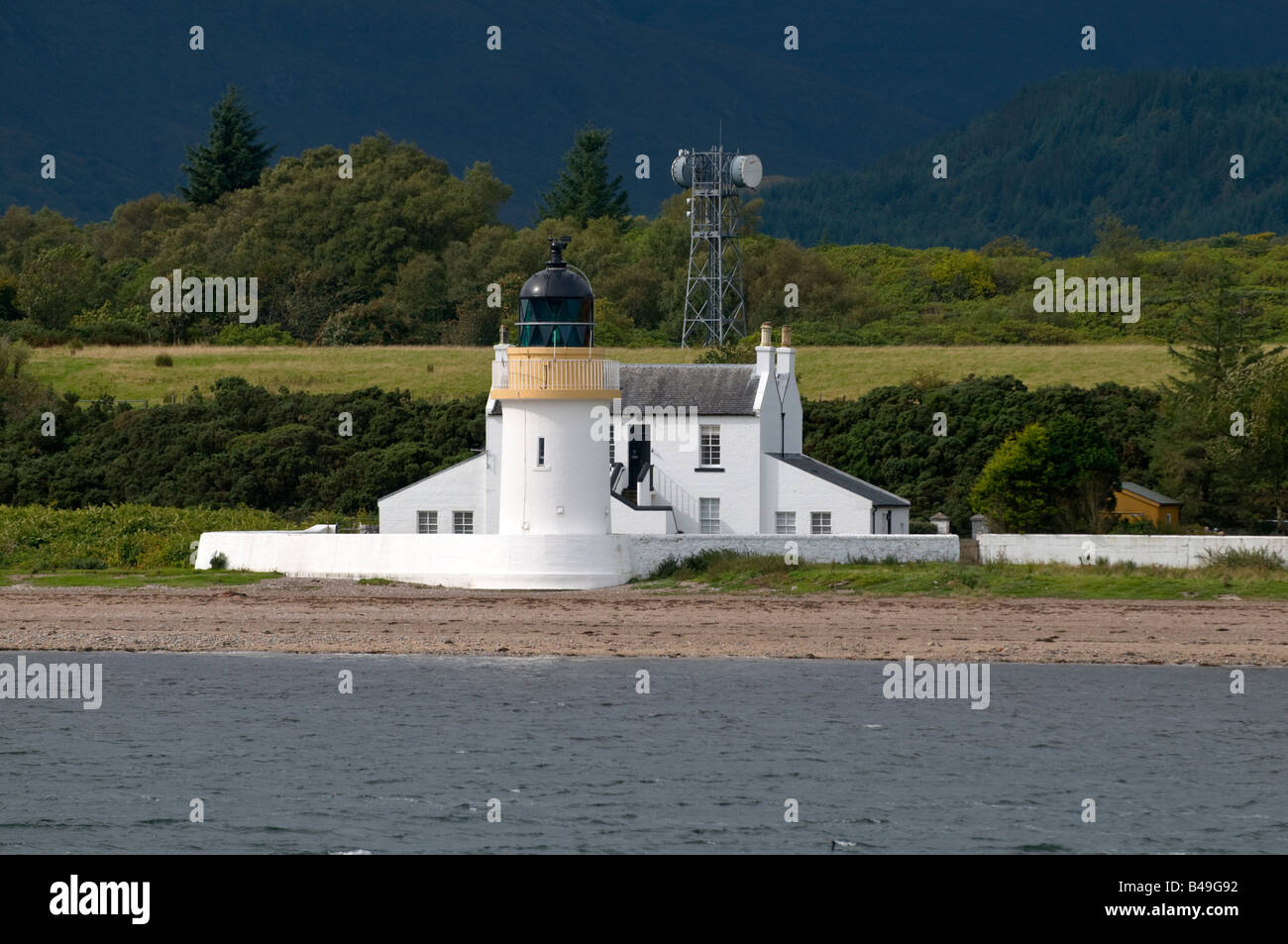 Corran phare le Loch Linnhe Ecosse Banque D'Images