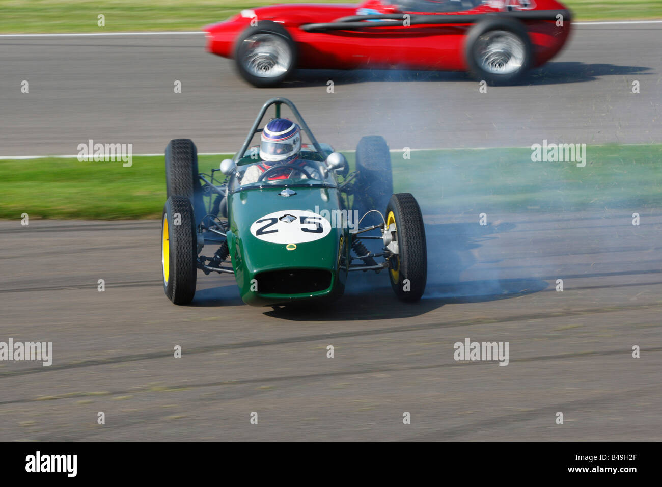 Lotus Ford sur le côté Banque D'Images