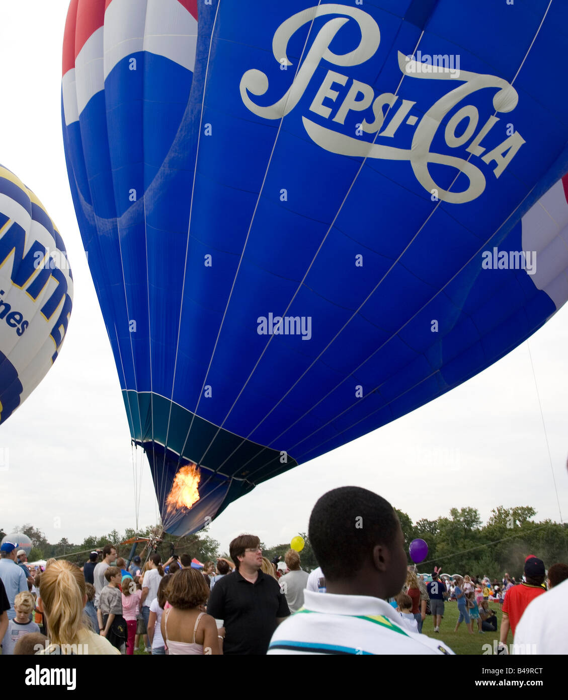 Balloon Race Banque D'Images