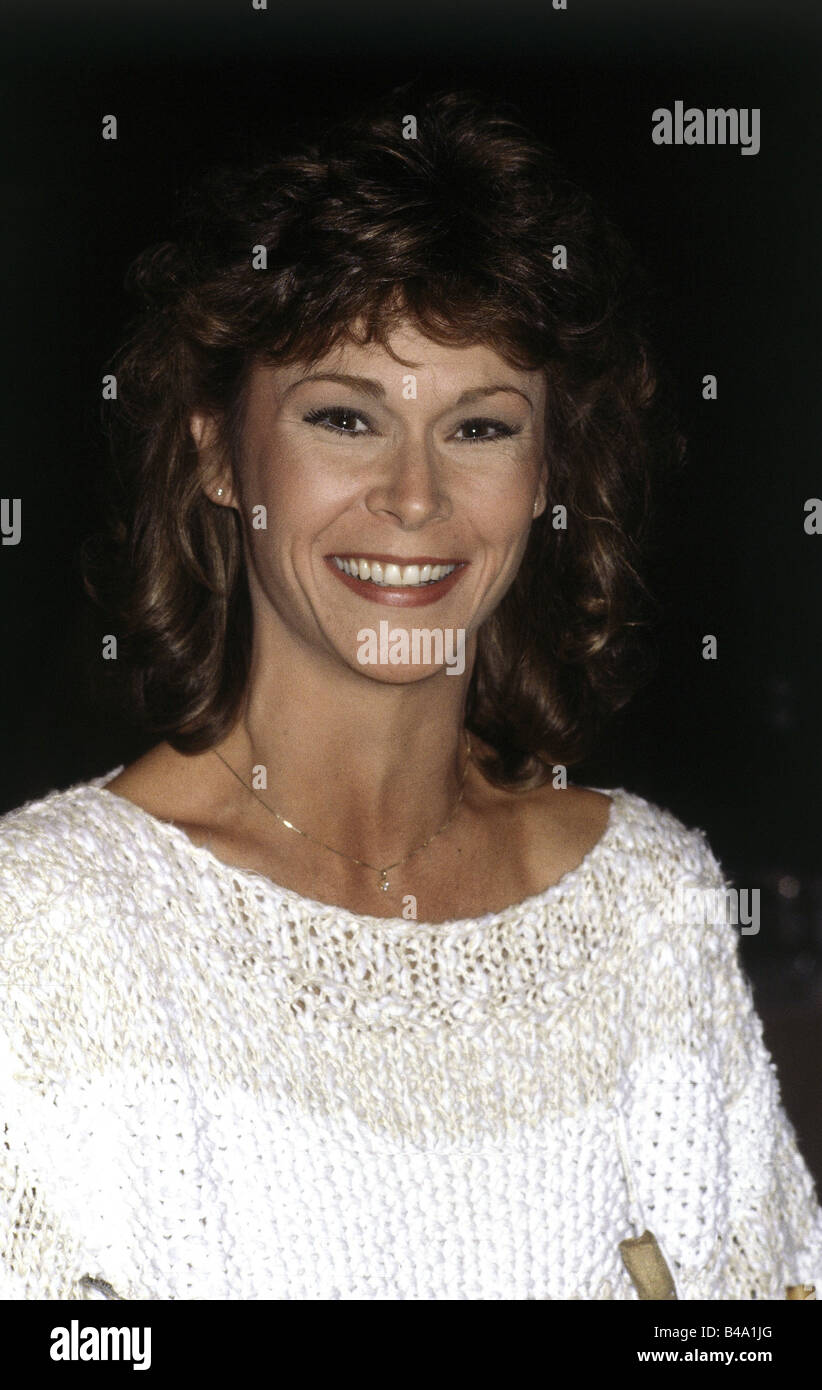 Jackson, Catherine Elise 'Kate', * 29.10.1948, Actrice Américaine, Portrait, Munich, 1984, Banque D'Images