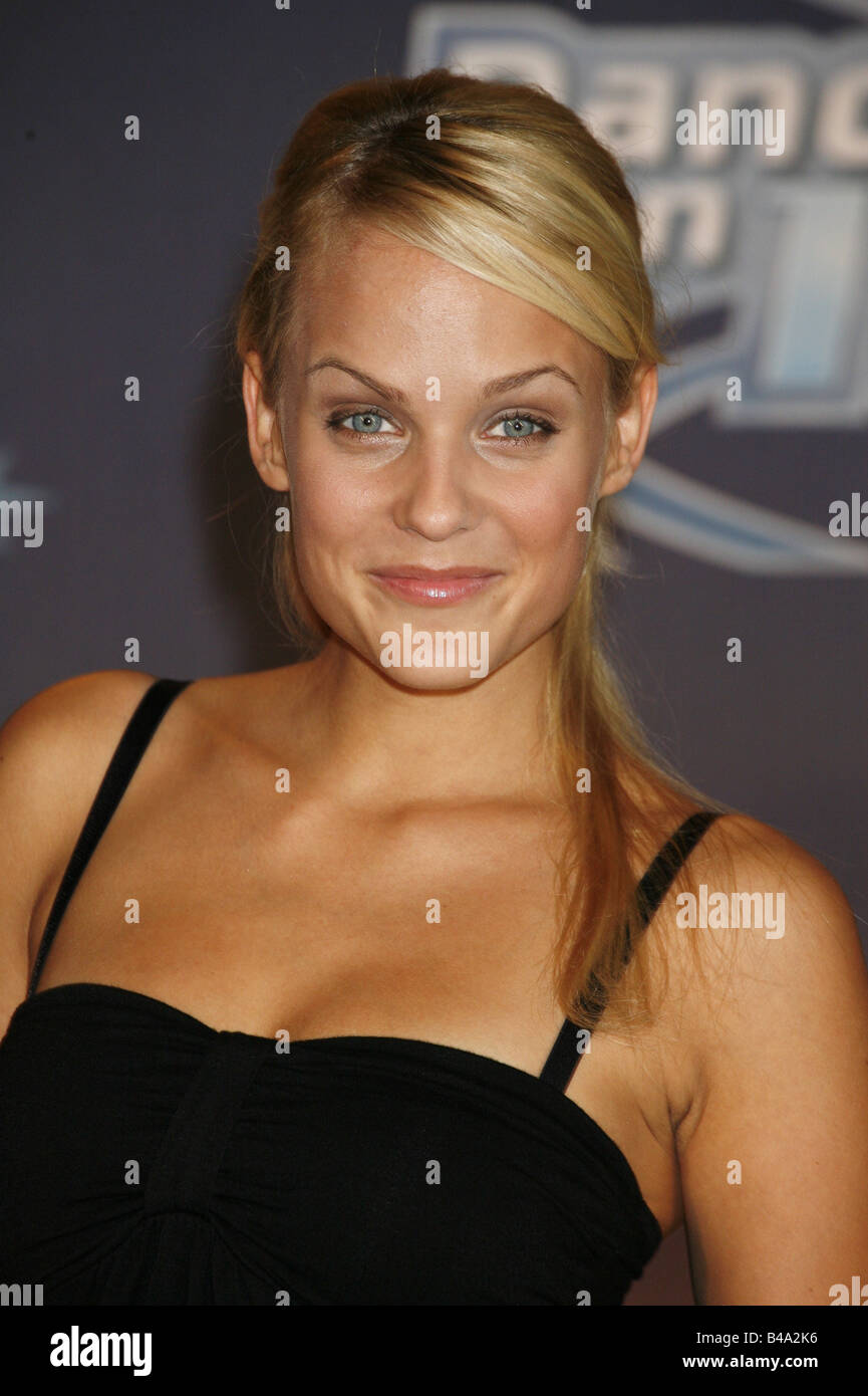 Weichselbraun, Mirjam, * 27.9.1981, modérateur autrichien, portrait, modérateur de l'émission de télévision RTL 'Dancing on Ice', à la conférence de presse, Hambourg, 14.9.2006, Banque D'Images