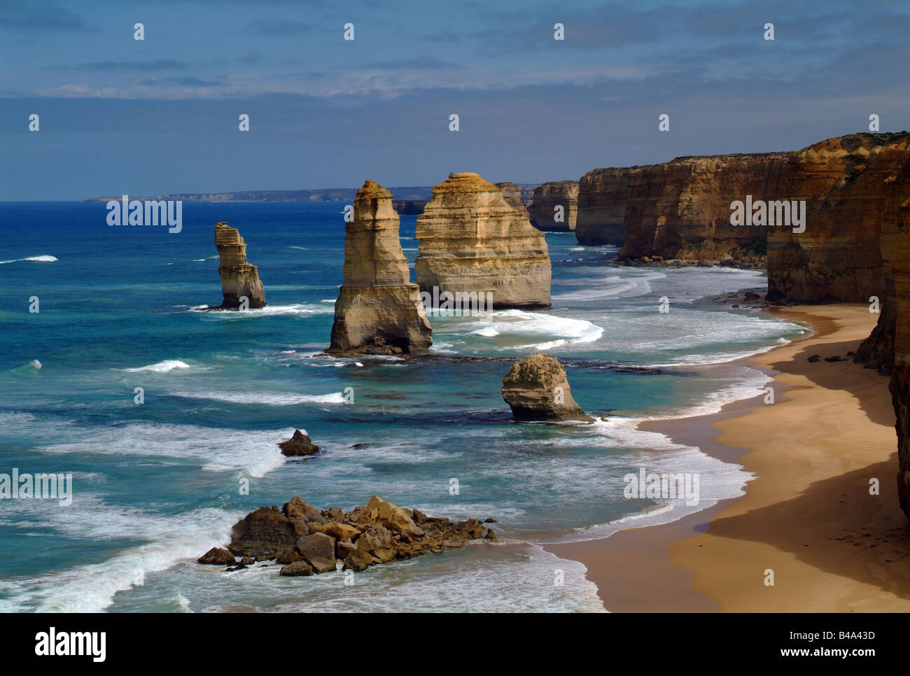 Géographie / billet, l'Australie, Victoria, Graet Ocean Road, 12 apôtres, Port Campbell National Park, , Additional-Rights Clearance-Info-Not-Available- Banque D'Images