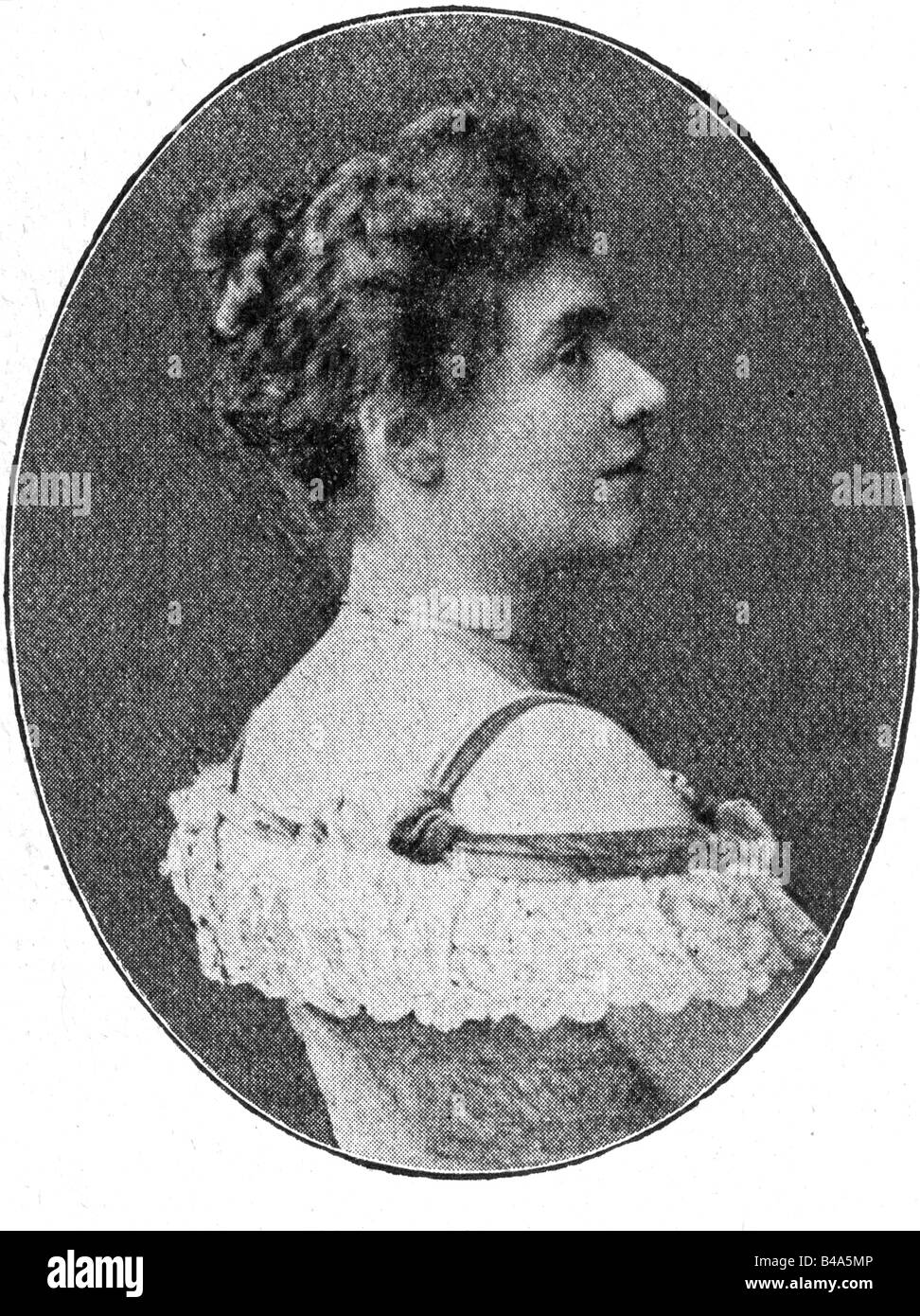 Wurm, Mary J. A., 18.5.1860 - 21.1.1938, compositeur britannique, portrait, photographie dans ovale, XXe siècle, Banque D'Images