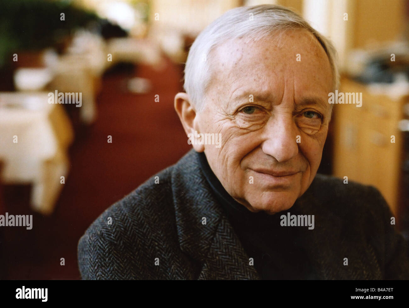 Begley, Louis, * 6.10.1933, auteur américain / écrivain d'origine polonaise-juive, portrait, lors d'un événement littéraire éclairé. Cologne, Cologne, Allemagne, Mars 2007, Banque D'Images