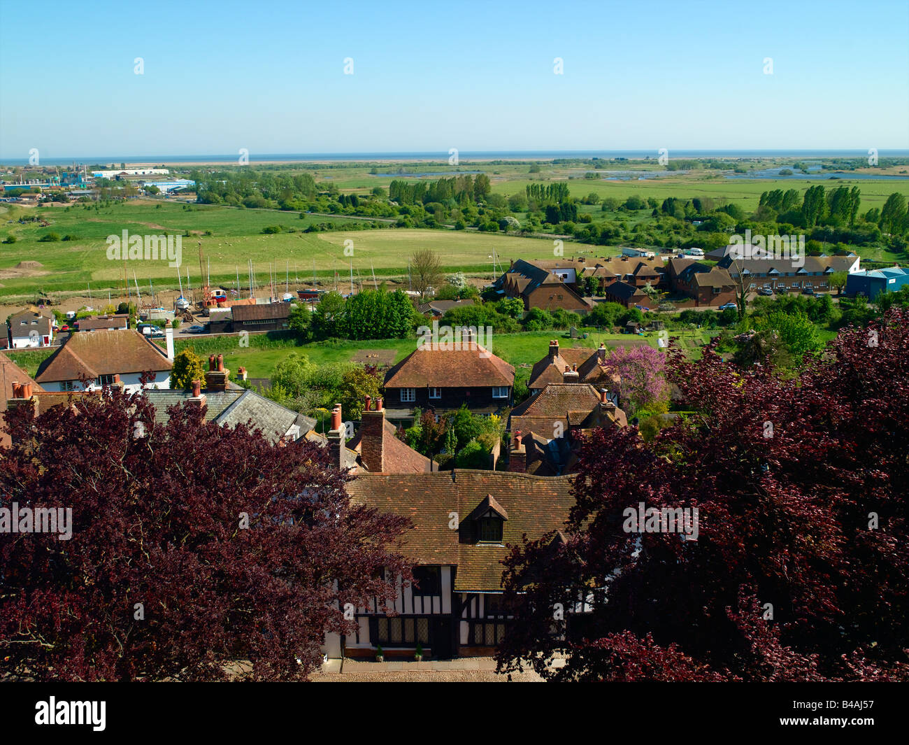 Les Toits de seigle, citadelle Cinque Port Banque D'Images