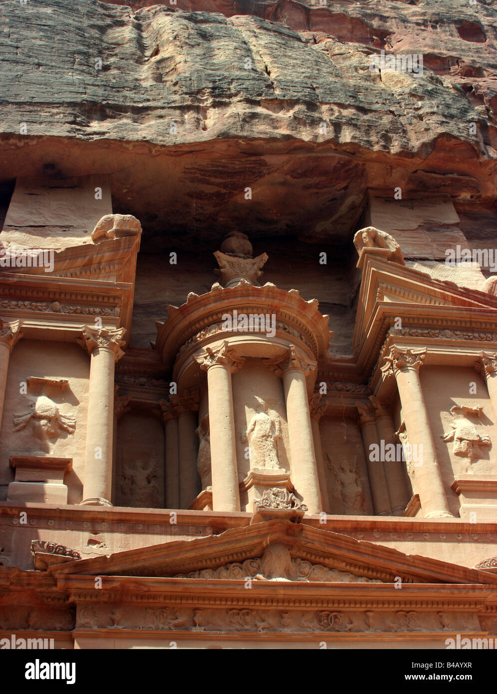 Le Conseil du Trésor, Petra, Jordanie Banque D'Images