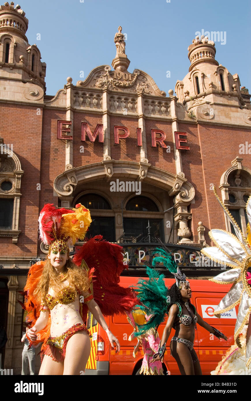 28 septembre 2008 Carnaval de Hackney Banque D'Images