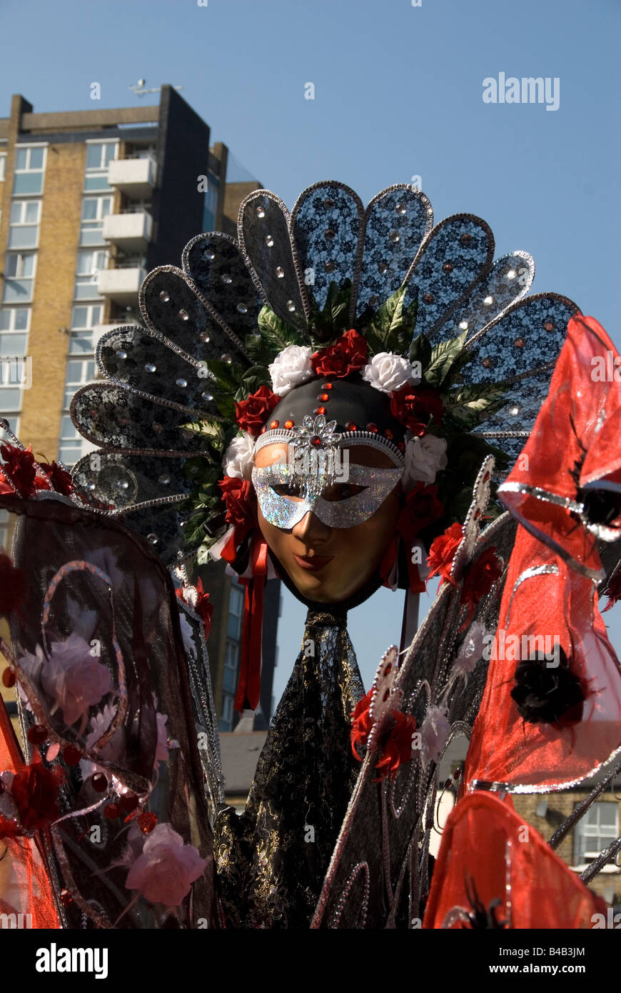 28 septembre 2008 Carnaval de Hackney Banque D'Images