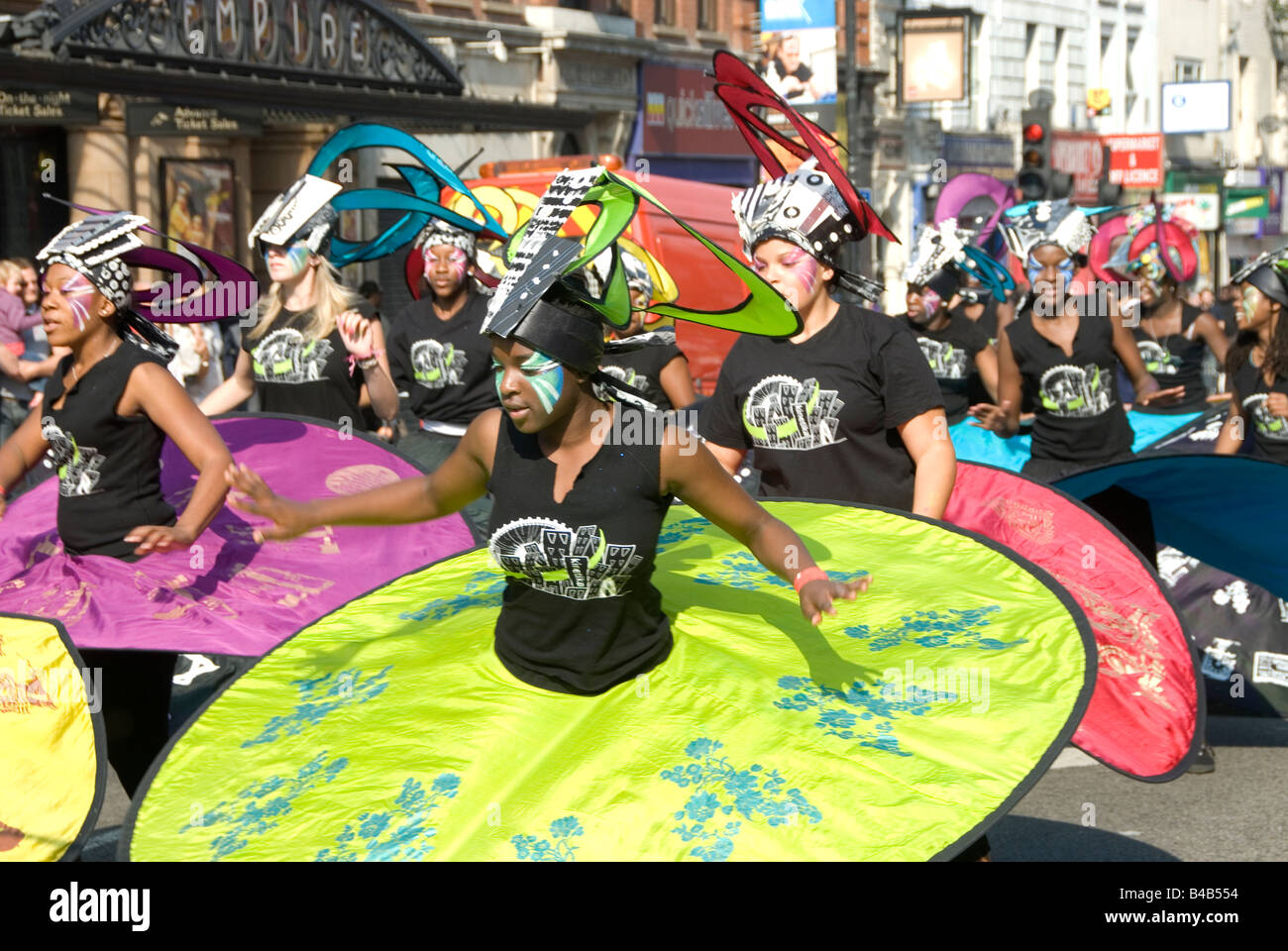 28 septembre 2008 Carnaval de Hackney Banque D'Images