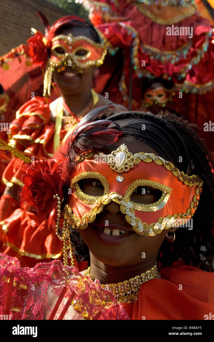 28 septembre 2008 Carnaval de Hackney Banque D'Images