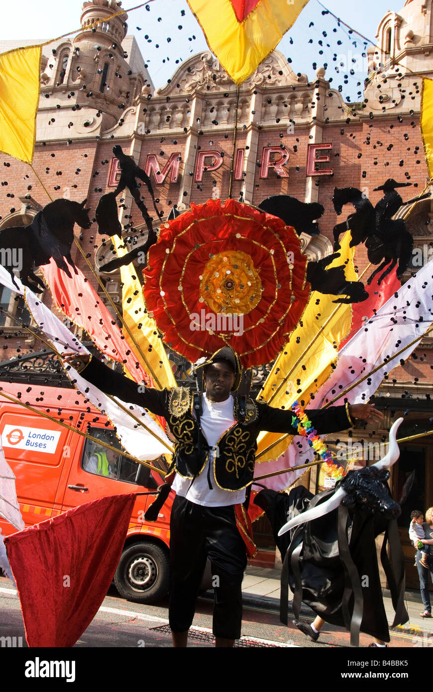 28 septembre 2008 Carnaval de Hackney Banque D'Images