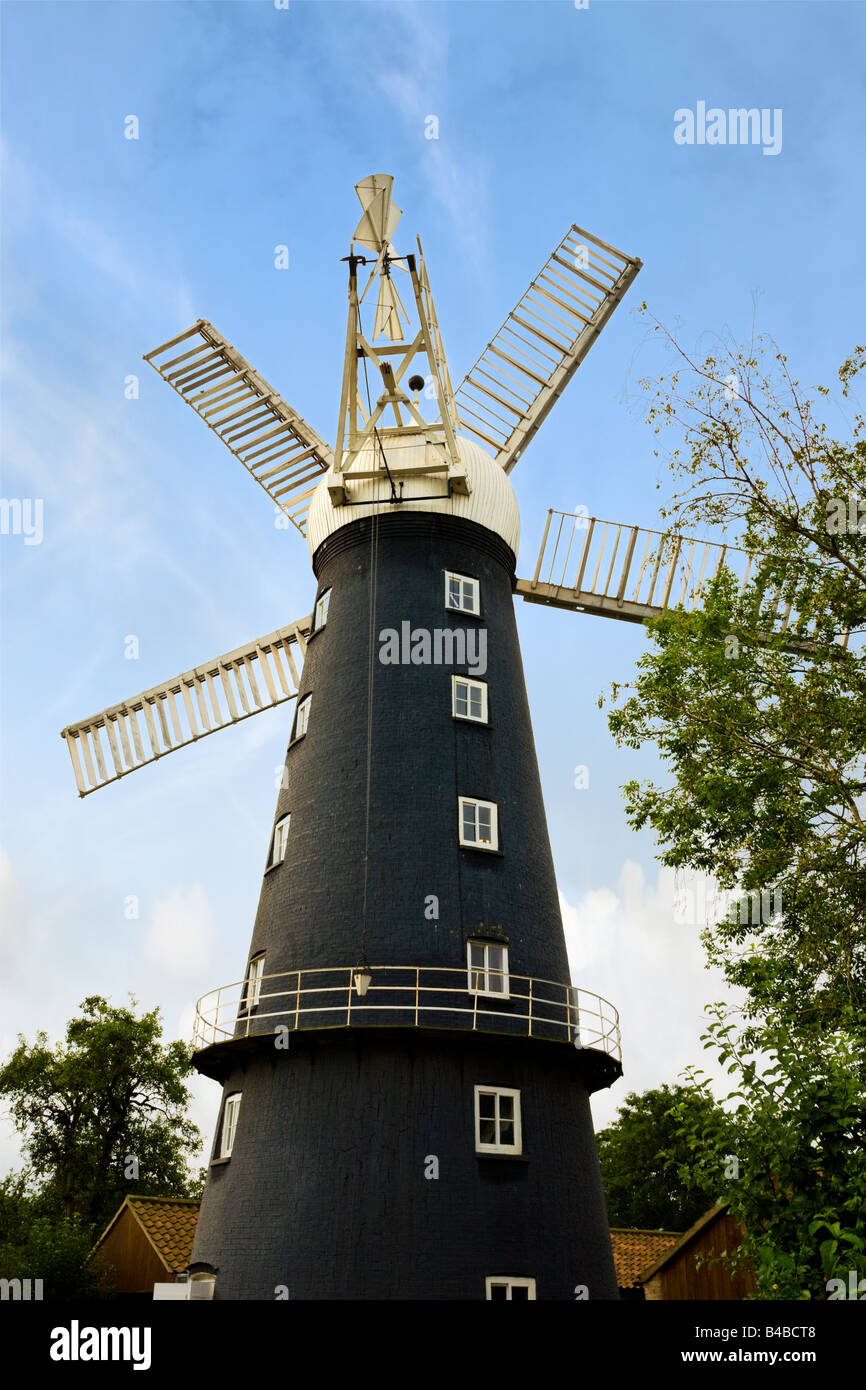 Navigué cinq moulin à Alford Lincolnshire England UK Banque D'Images