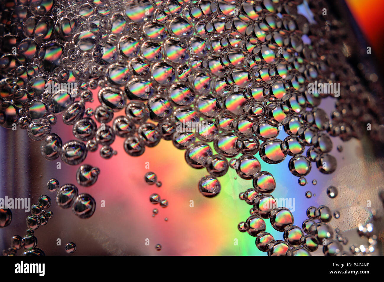 Bulles dans la bouteille Banque D'Images