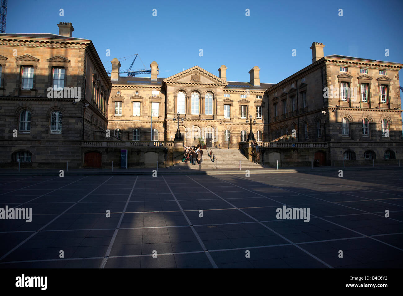 Custom House Square Belfast Irlande du Nord UK Banque D'Images