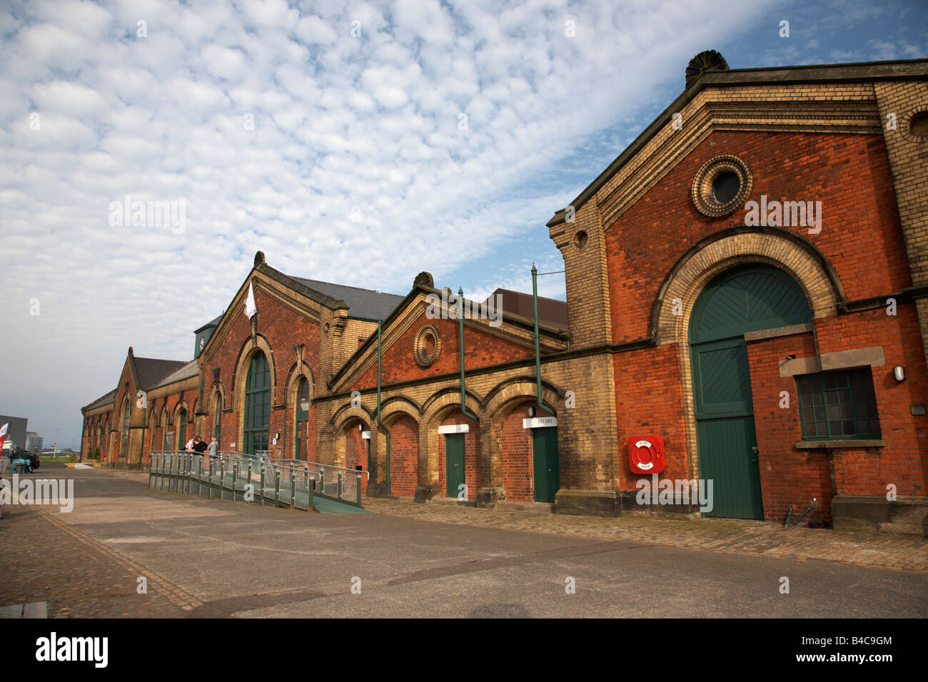 Thompson pump house belfast irlande du nord uk Banque D'Images