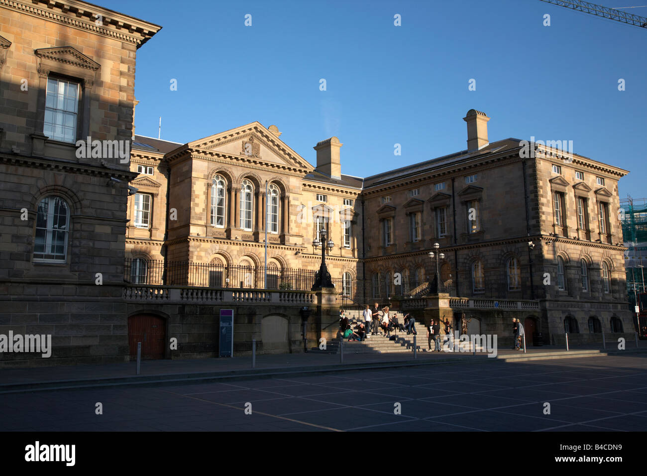 Custom House Square Belfast Irlande du Nord UK Banque D'Images