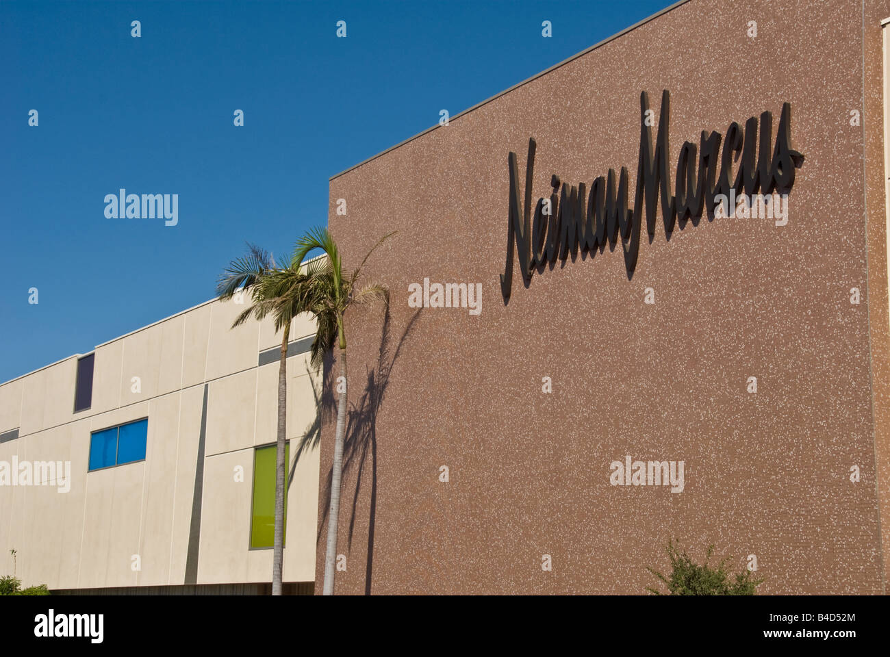 Haut de gamme Neiman Marcus, magasin de vente au détail spécialisés Topanga Warner Center Shopping Center Los Angeles CA USA exterior Banque D'Images