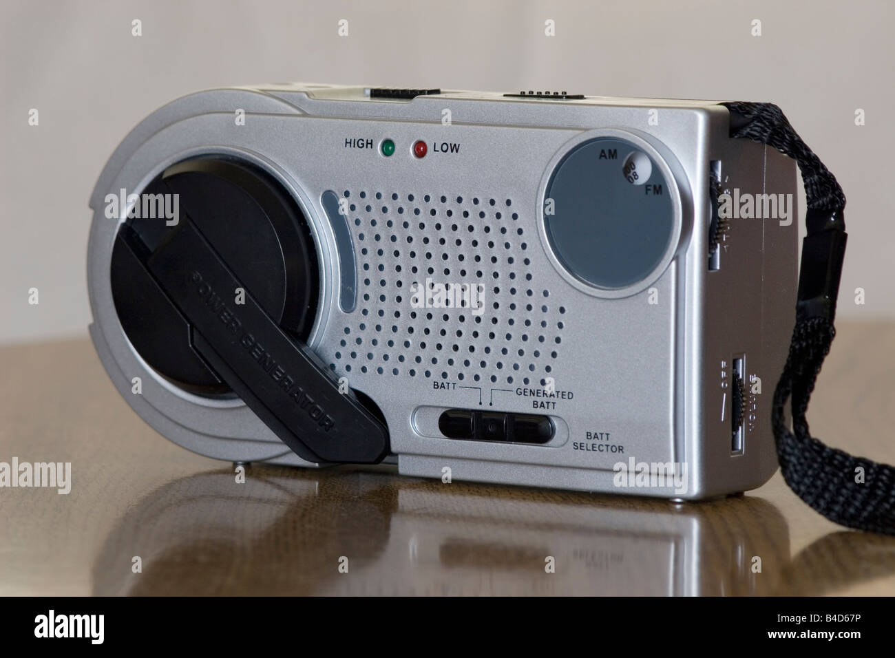 Radio portable de liquidation Banque D'Images