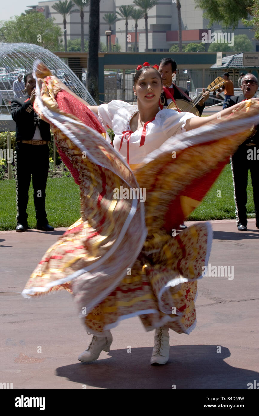 Danseuse mexicaine Banque D'Images