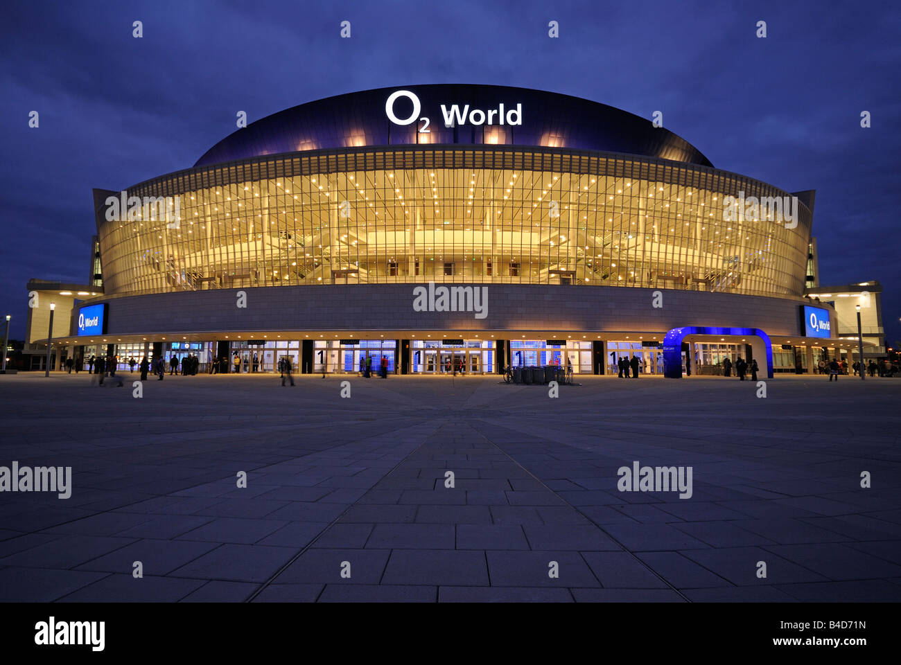 O2, O2 World Arena de the Anschutz Entertainment Group, Berlin Friedrichshain, l'Allemagne, l'Europe. Banque D'Images