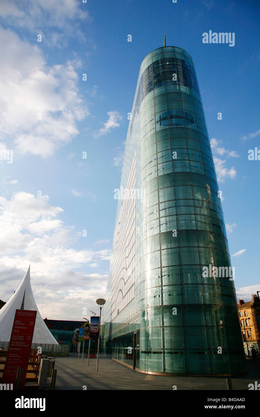 Août 2008 - Le bâtiment Urbis Manchester England UK Banque D'Images