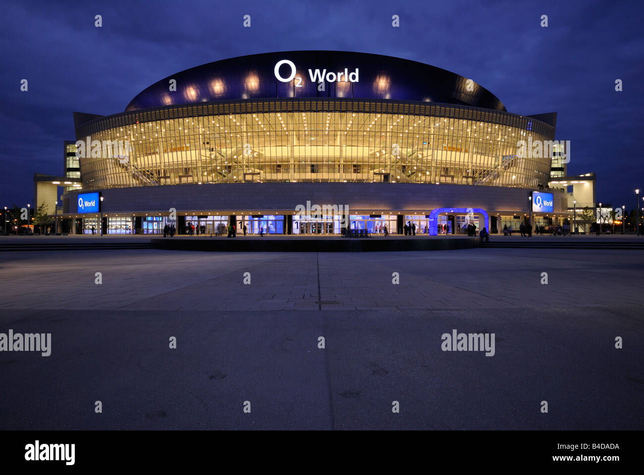 O2, O2 World Arena de the Anschutz Entertainment Group, Berlin Friedrichshain, l'Allemagne, l'Europe. Banque D'Images