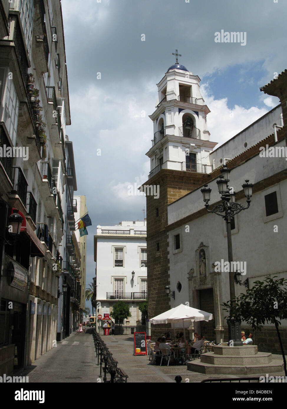 Iglesia de San Agustín, Plaza de San Agustin, Cadix, Andalousie, Espagne, Portugal, Europe Banque D'Images