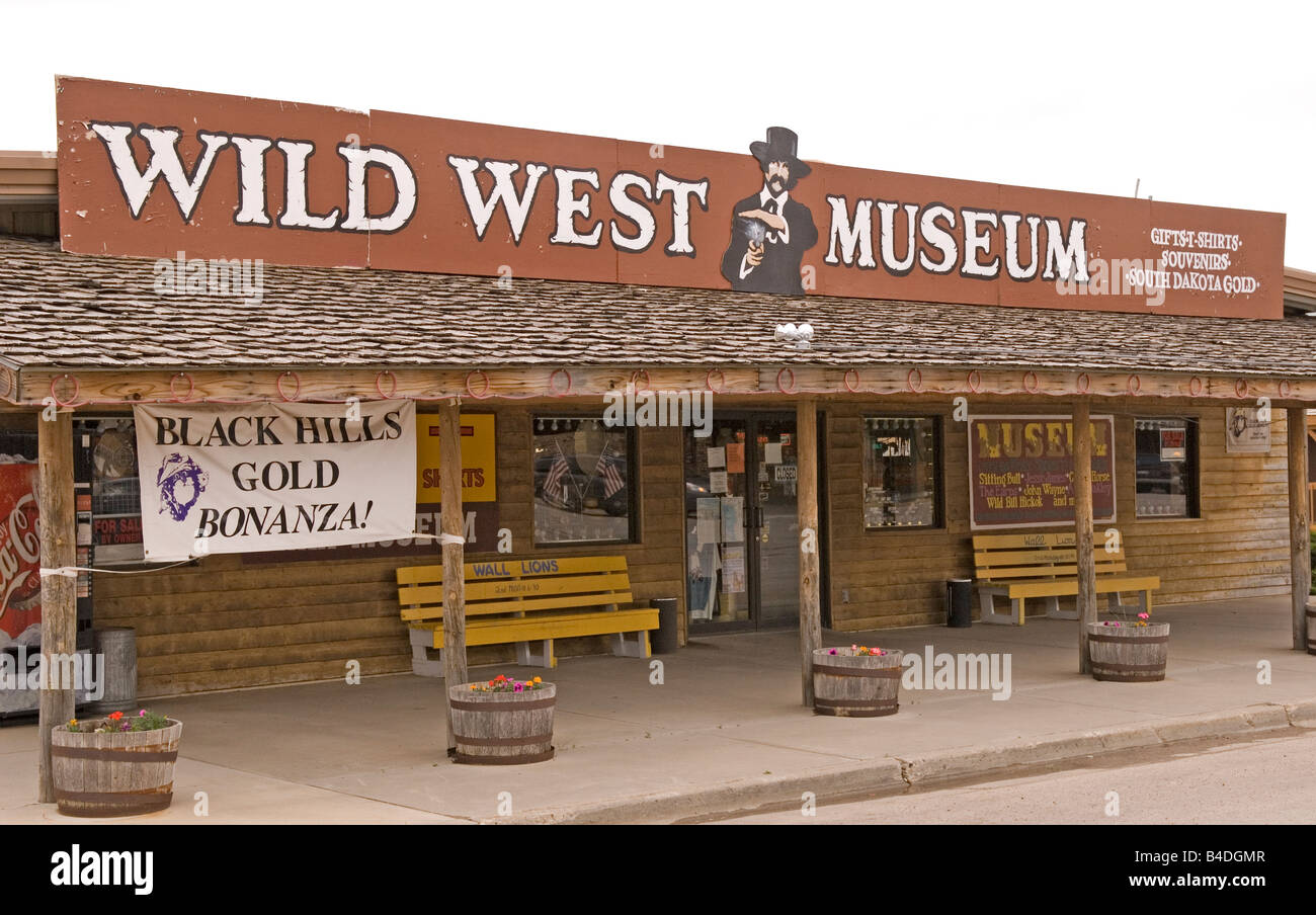 Wild West Museum Dakota du Sud Etats-Unis Banque D'Images