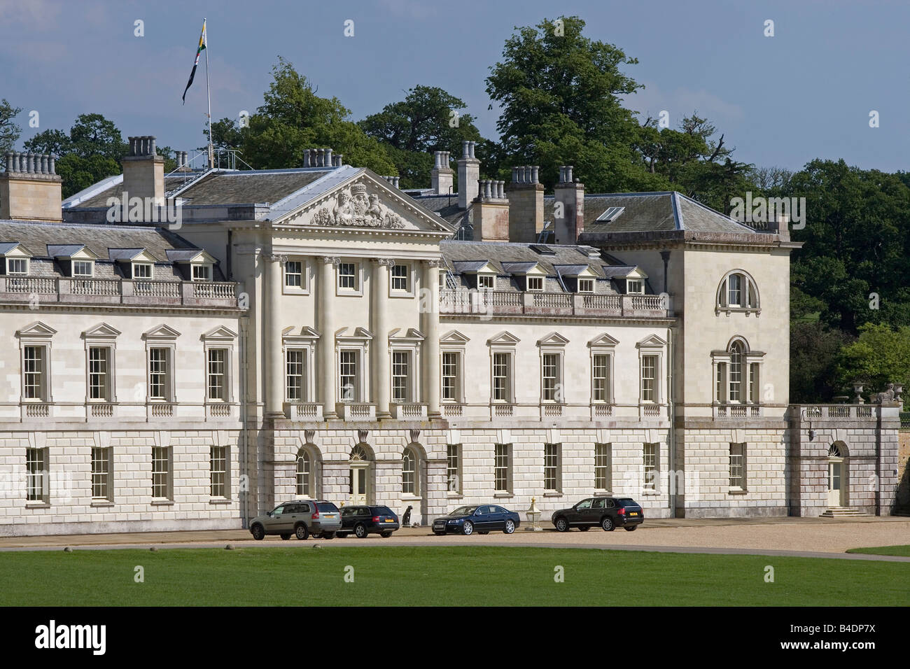 Woburn Abbey apparence par Henry Flitcroft palladienne Bedfordshire 1747 Grande-Bretagne Royaume-Uni Banque D'Images