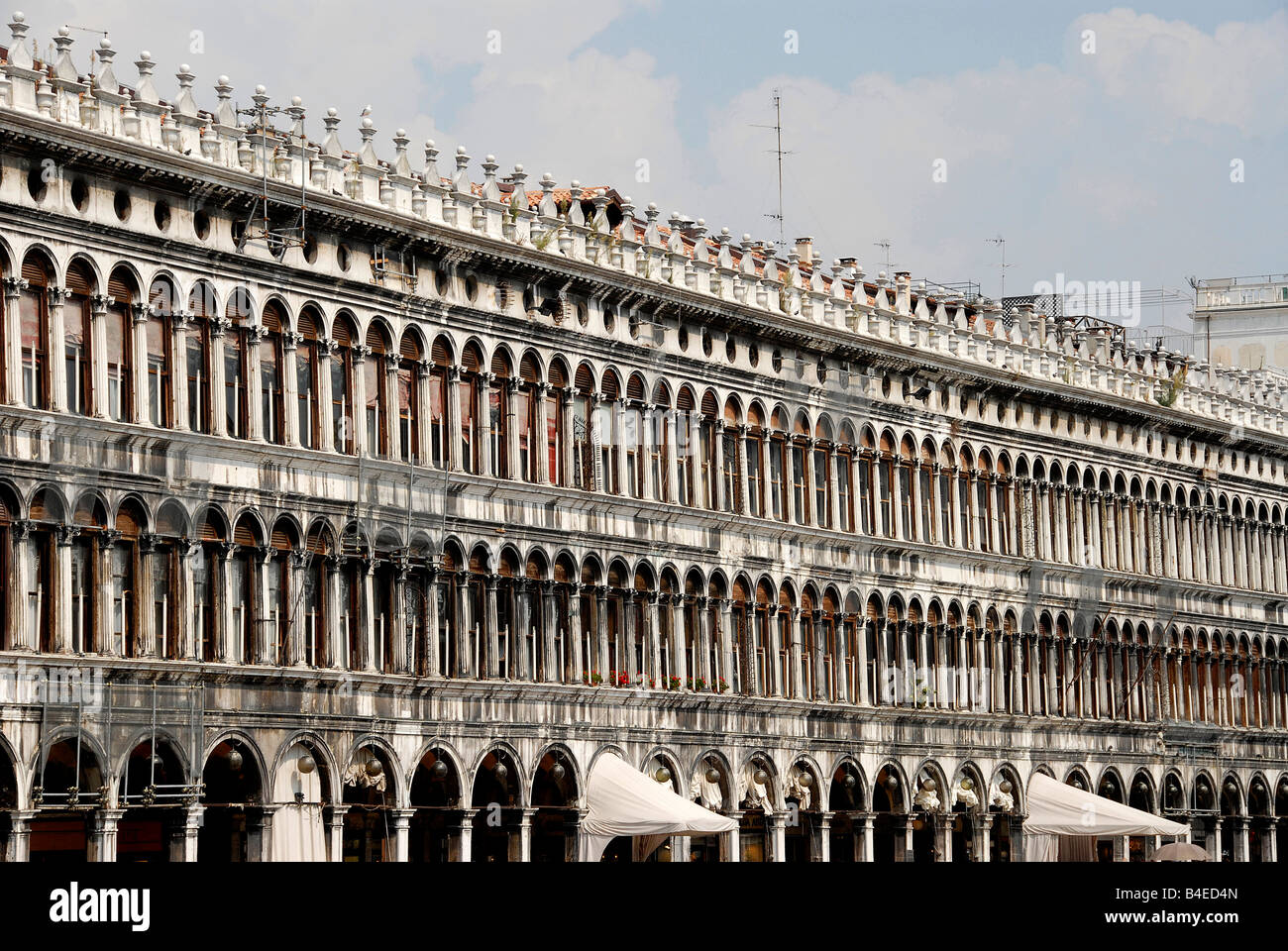 La place St Marc Venise Italie Banque D'Images
